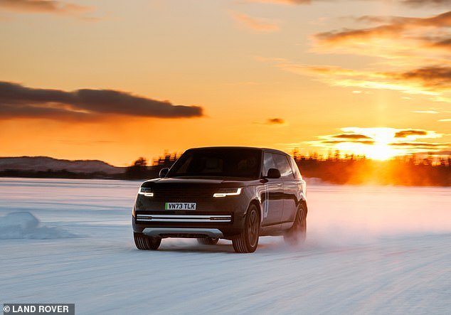 JLR is desperate for the Range Rover Electric to 'exceed its already renowned performance on low-grip surfaces' in a bid to ensure that 'the Range Rover's all-terrain, all-weather and all-surface capabilities remain unmatched'