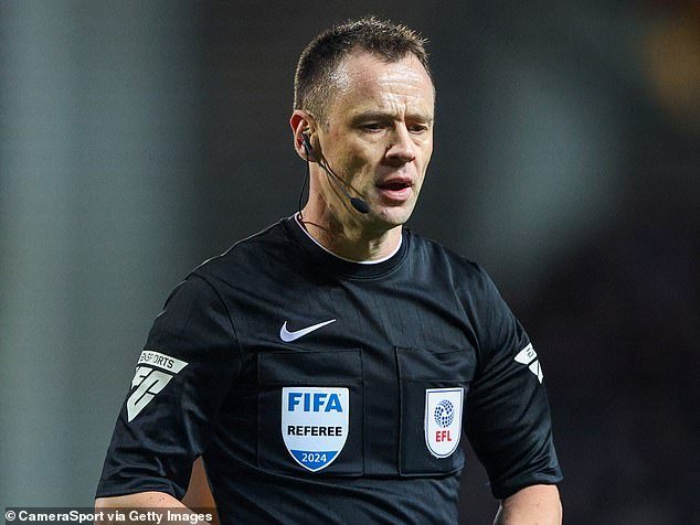The club questioned Stuart Attwell's integrity during his VAR duty, claiming he is a 'Luton fan'