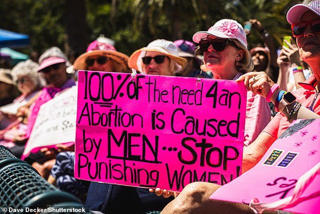 Thousands of pro-choice activists and allies are gathering in Orlando, Florida to protest the state's abortion ban