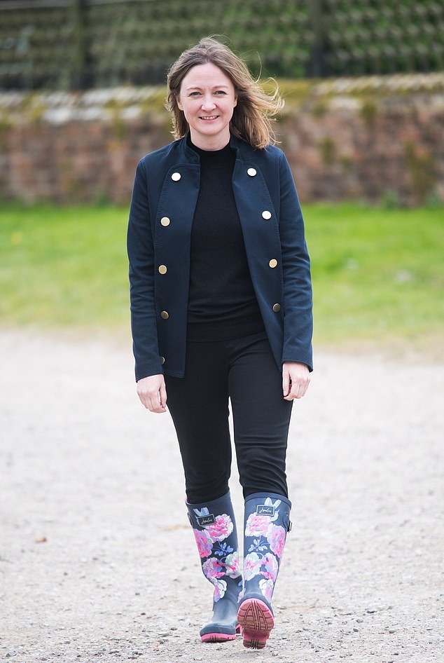 After Katrina McKeever, pictured, resigned from the then Duchess of Cambridge's communications team, Kate believed Meghan's criticism had provoked this