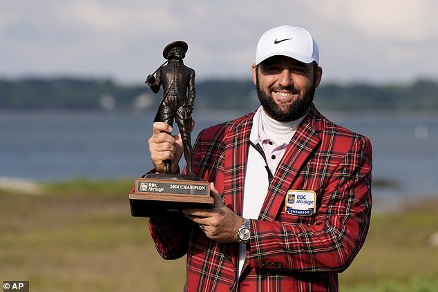 This weekend he took his fourth victory in Harbor Town and the RBC Heritage