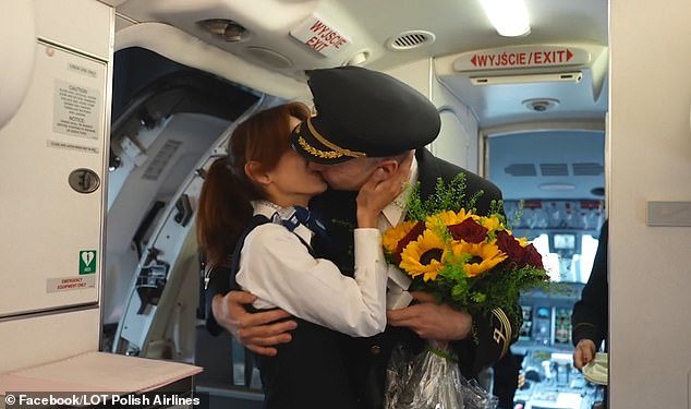 The airline's Facebook page has now been flooded with well-wishers from all over the world