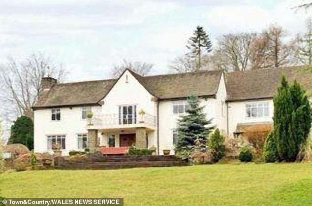 In an interview, Mrs Church, now 38, said: 'I'm not a millionaire anymore' after being forced to sell her £1.5million mansion to downsize to a semi-detached house.