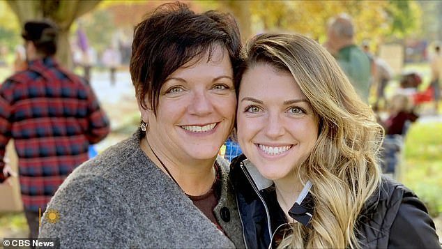 Her daughter, Kelly Gowe (right), received a call from a federal agent informing her that her mother had been the victim of a scam