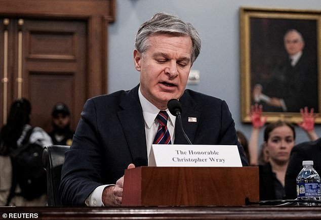 FBI Director Christopher Wray apologized because 'so many different people let you down'