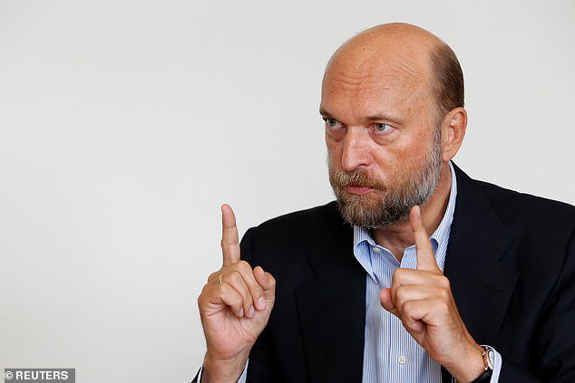 Sergei Pugachev pictured in Paris in 2015 after fleeing to France amid accusations about the legitimacy of his business ventures