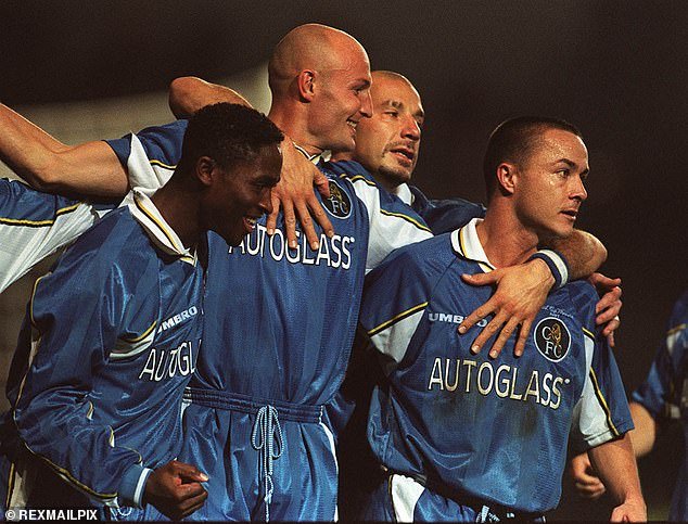 Looking back at the Chelsea side he built in the 1990s, he believes he had a nice mix of players