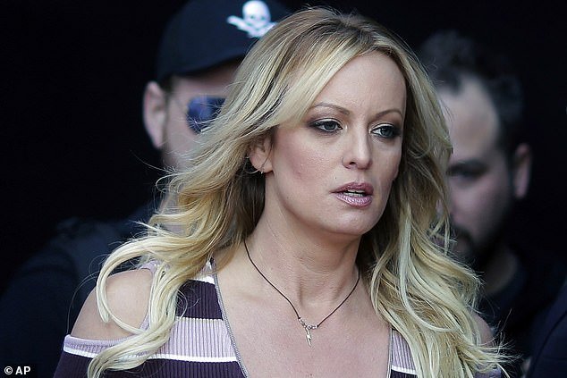 Porn star Stormy Daniels who received a $130,000 payment from Donald Trump's former lawyer Michael Cohen