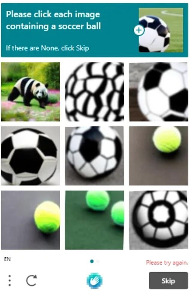 People complained that Captchas like this one were confusing because some images were unidentifiable, forcing them to solve the problem more than once