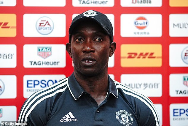 When asked to comment on Katie's comments, a rep for Dwight Yorke declined.  Yorke pictured at a press conference in China in 2018