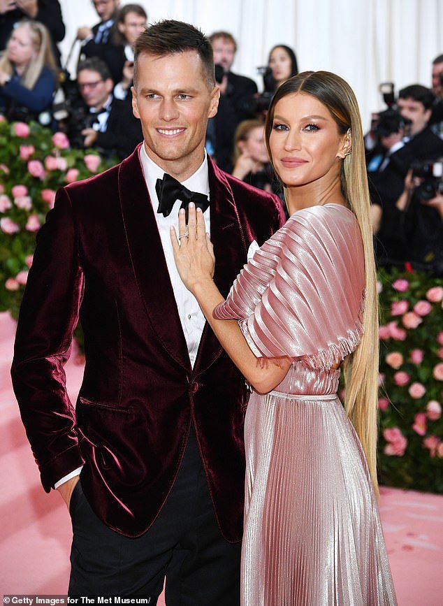 Gisele and Tom tied the knot in February 2009 and separated in October 2022;  in the photo in 2019