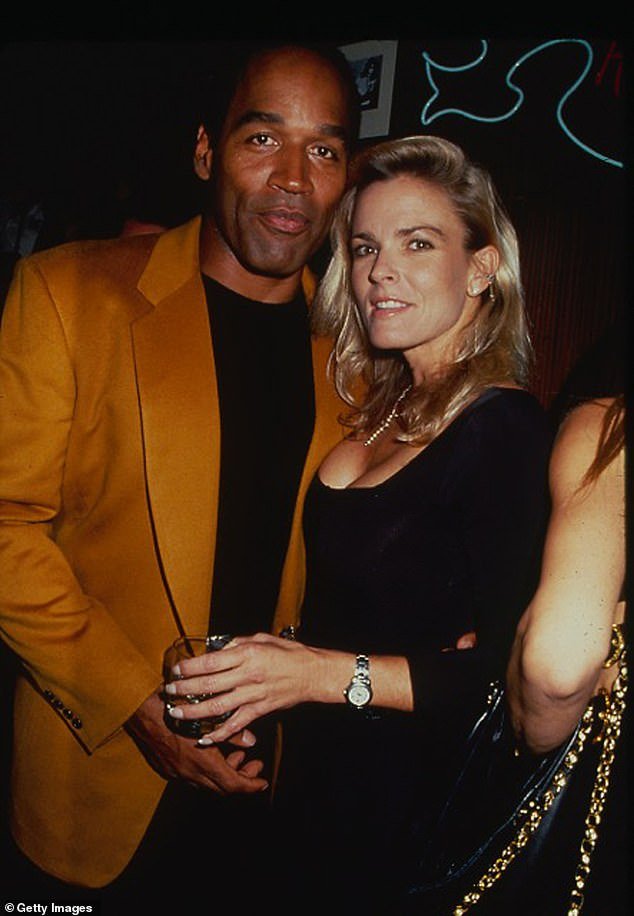 Simpson was acquitted in the 1994–1995 criminal murder trial for the deaths of his ex-wife Nicole Brown Simpson and Ronald Goldman, but held liable in a 1997 civil lawsuit;  OJ and Nicole in 1993