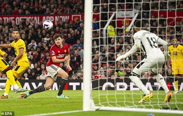 Man United centre-back Harry Maguire leveled the home side with a superb header