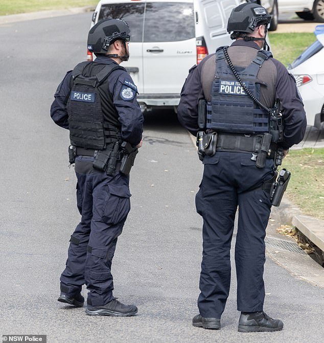 More than 400 state and federal police officers raided 13 homes in the city's southwestern suburbs, including Bankstown, Prestons, Casula, Lurnea, Rydalmere, Greenacre, Strathfield, Chester Hill and Punchbowl