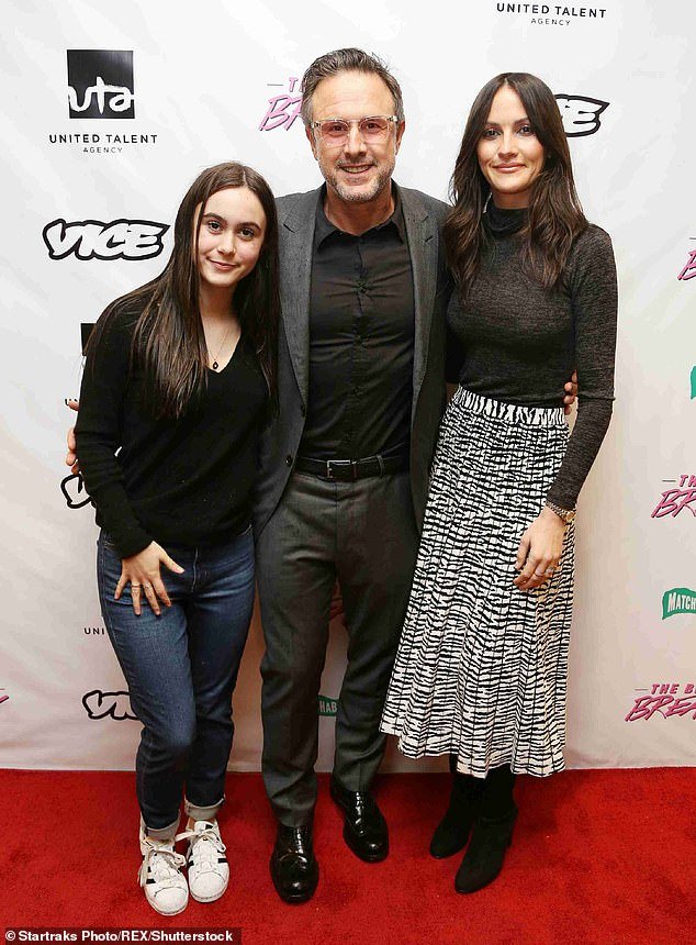 But Courteney acknowledges she's saying all this from a different place in life — not who she was 15-20 years ago, pictured with Coco's dad David Arquette in 2019