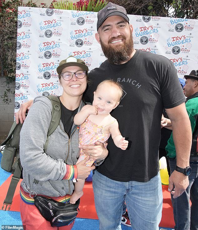 Rousey and Browne welcomed their child, a daughter, La'akea, in 2021 through an IVF procedure