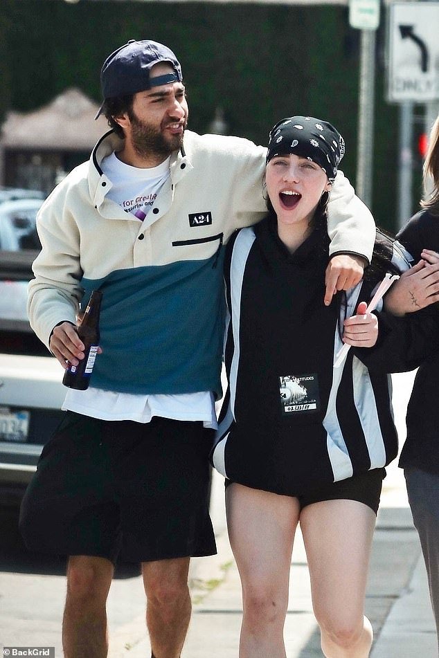 Billie was featured in photos from Alex's recent Coachella festival post