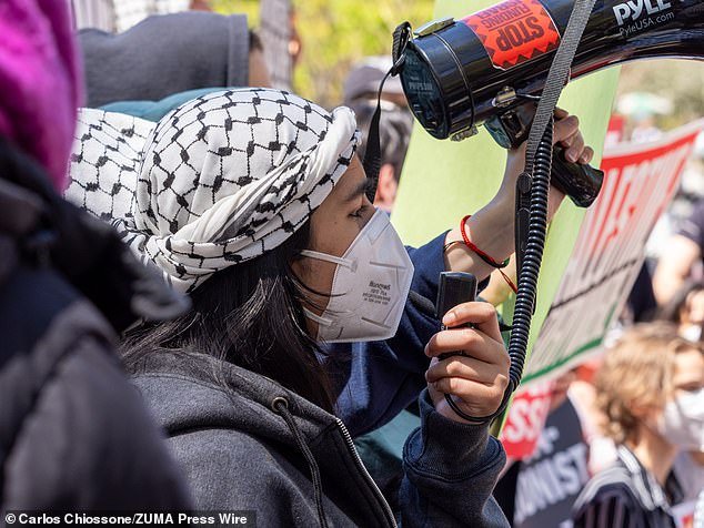 The protesters have demanded that their universities condemn Israel's attack on Gaza following the October 7 Hamas attack and divest companies that do business with Israel.