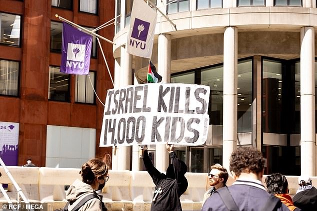 The NYU Stern School of Business skyrocketed after anti-Israel demonstrations