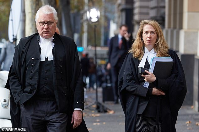 Mr Walker (left) is known as one of Australia's top lawyers and has appeared for motorcyclists, politicians and sports stars in high-profile legal battles
