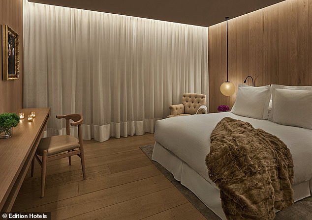 Marriott International Chief Executive Tony Capuano says he's stayed at the London Edition hotel (pictured) – a luxury boutique hotel designed by Ian Schrager – and says he still hasn't figured out how the hotel's fancy light switches work