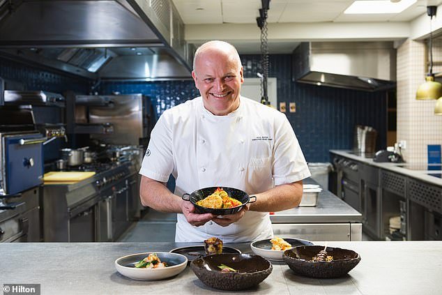 Paul Bates, executive chef at Hilton London Metropole, says Hilton is making a 'meaningful difference, one delicious dish at a time'