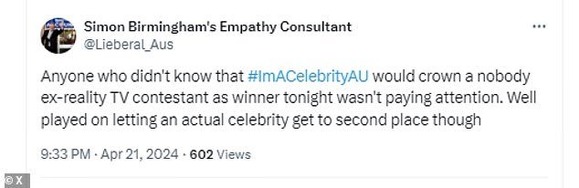 But many viewers on social media weren't happy with the way things played out on the jungle-based reality show, and aired their complaints on X (formerly Twitter)