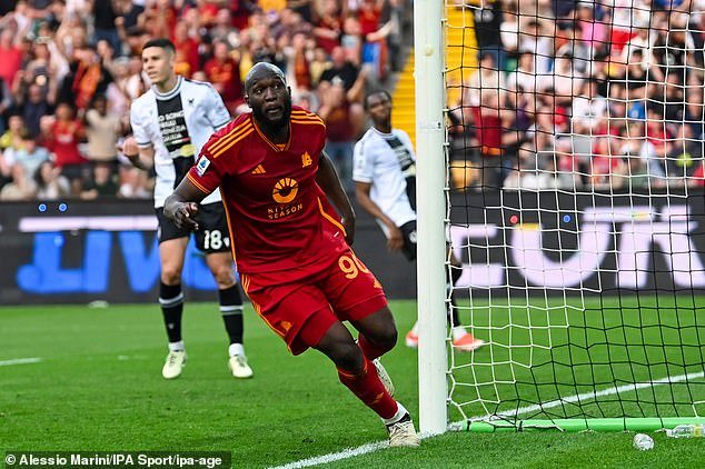 This time, Roma will have to make do without Romelu Lukaku, who scored in the original match, due to an injury