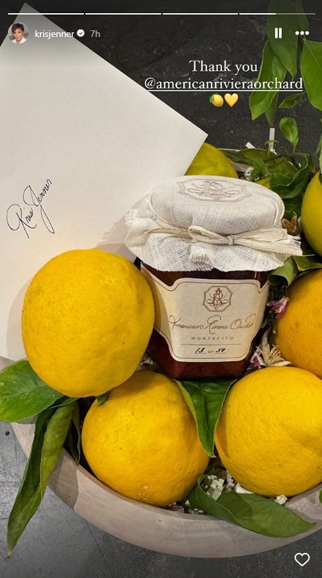 The only sign of activity from American Riviera Orchard are the jars of strawberry jam sent to 50 of the Duchess's friends and social media influencers, including Kris Jenner.