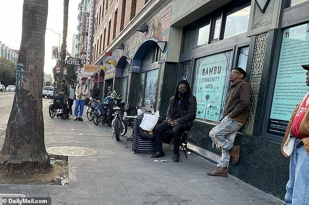 Scenes from an average day in San Francisco's crime-ridden Tenderloin District