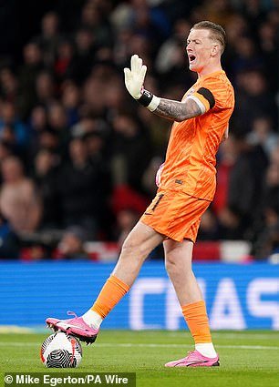 Everton and England's Jordan Pickford have indicated which rule he would like to change in football