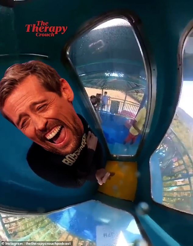 The former Stoke City and England footballer, 43, visited Wild Wadi Waterpark while on holiday in the United Arab Emirates but was left traumatized by one of its many attractions