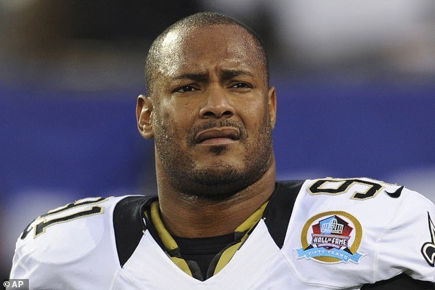 Smith, 34, and father of three - was a defensive leader on the Saints' 2010 Super Bowl team