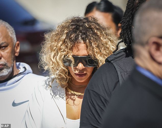 Smith's widow Racquel Smith attended Hayes' sentencing Thursday, eight years after she was shot in the legs in the aftermath of a 2016 car crash in New Orleans.  Hayes has long said he shot in self-defense, previously testifying that he heard a 
