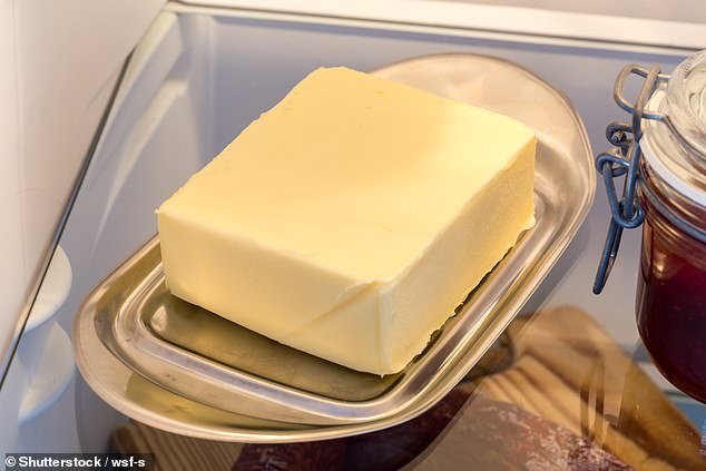 It's technically fine to keep butter on the kitchen table.  However, if you want to prolong its freshness and improve its taste, it is best to store it in the refrigerator