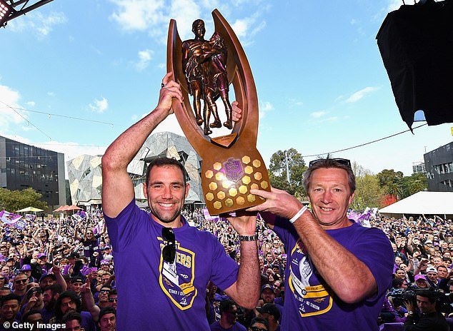 It was revealed that the Melbourne Storm used shark bait wrestling drills in 2017 when they won the NRL premiership