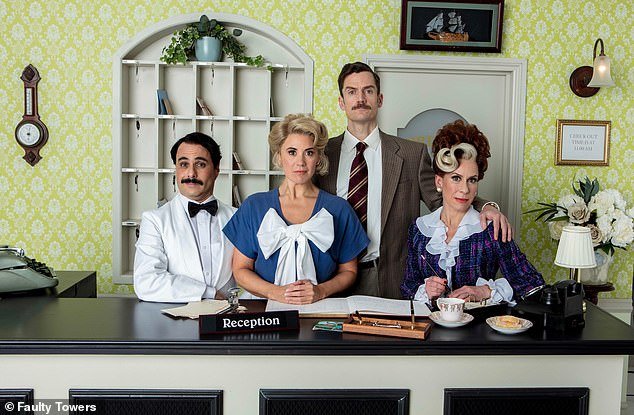 A new cast will bring the iconic characters back to life, led by Jackson-Smith, who will be the first actor to play Basil in an official Fawlty Towers production since John.