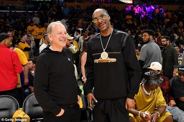 Snoop then laughed with Jim Gray, another sportscaster who has worked for ESPN and CBS, among others