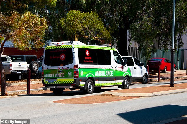 Ten people, including both staff and customers, were taken to Northam Regional Hospital by St John ambulance: seven women, two teenage girls and one man (stock image)