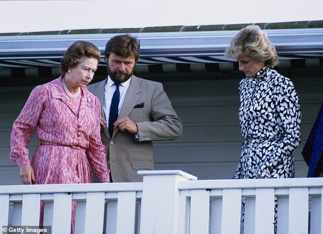 Queen Elizabeth shared an awkward encounter during a polo match with Princess Diana in 1985