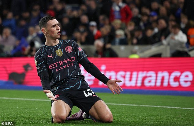 The England star has scored 24 goals in all competitions and is pushing City towards an astonishing fourth consecutive Premier League title, a feat never achieved before
