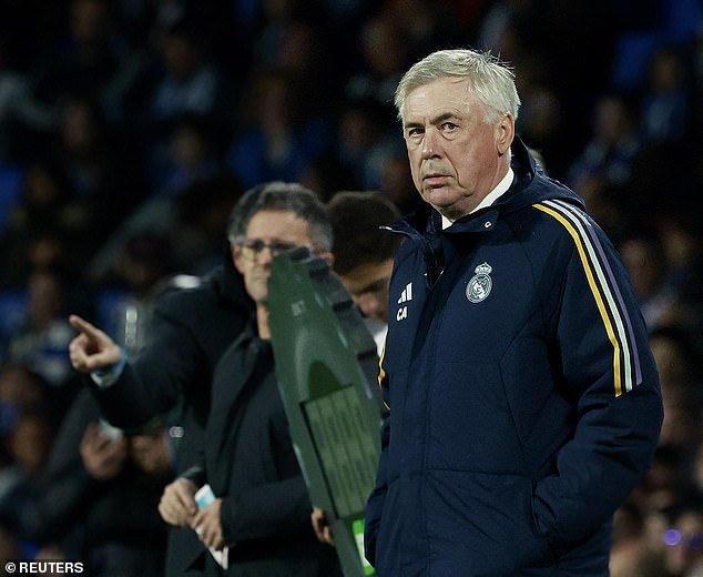 Carlo Ancelotti's Real Madrid are now 14 points clear at the top of the La Liga table
