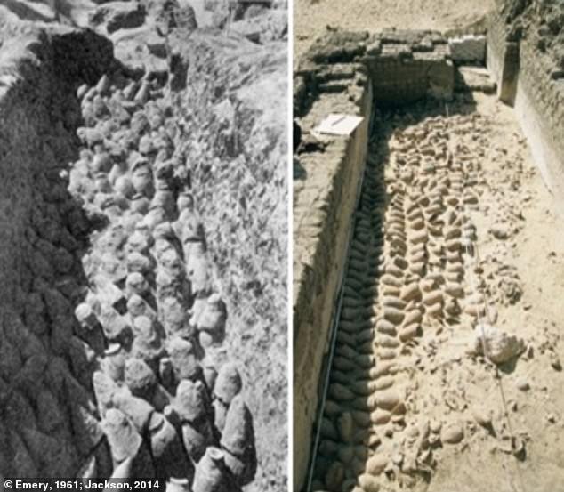Thousands of jars excavated under the Step Pyramid in the 1960s contain up to 200 tons of unidentified substances that have yet to be identified