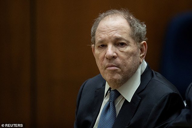 The New York Court of Appeals – the highest in the state – ruled four to three on Thursday that Weinstein did not receive a fair trial;  pictured in October 2022 in LA