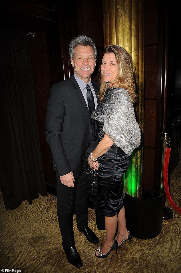 The 62-year-old Livin' On A Prayer hitmaker flew solo on Thursday evening during the New York screening of his documentary series Thank You Goodnight: The Bon Jovi Story;  the couple is seen together in March 2015
