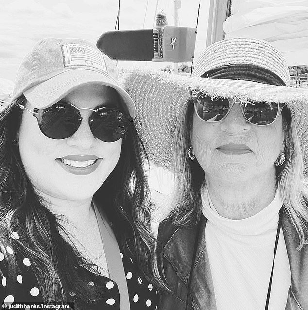Judith's most recent Instagram post was a photo of the mother-daughter duo, captioned, 