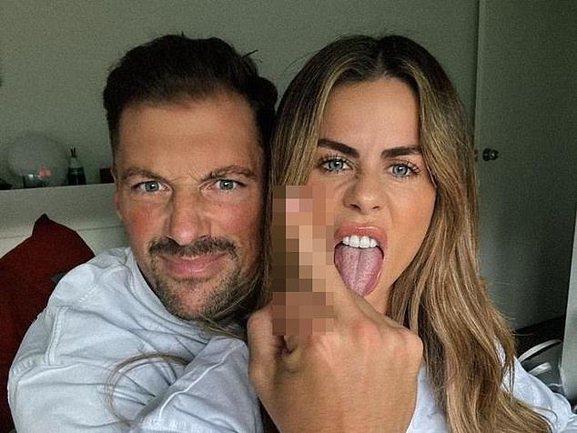 The shocking reports follow rumors earlier this week that Sophie and her fitness coach partner Nicholas White (left) had secretly married