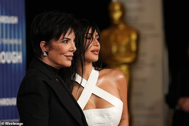 Los Angeles is home to some of the richest Americans, including celebrities like the Kardashians (photo Kris Jenner and Kim Kardashian)