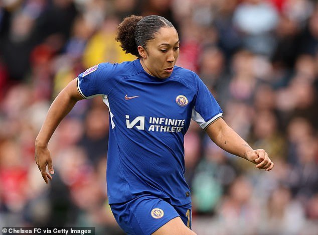 Lauren James (pictured) is the highest rated player on the WSL TOTS team