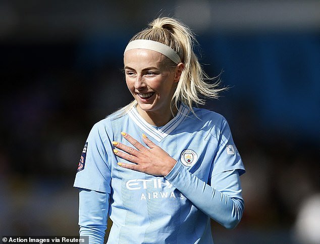 Manchester City and England star Chloe Kelly is also part of the EA FC 24 WSL TOTS squad